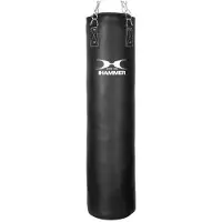 FINNLO Boxsack "Black Kick" Gr. 2, schwarz, Boxsäcke, Kinder, B/H/L: 35cm x 120cm, Logo, unifarben, Boxsack, B:35cm H:120cm