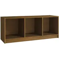 vidaXL TV-Schrank Honigbraun 104x33x41 cm Massivholz Kiefer