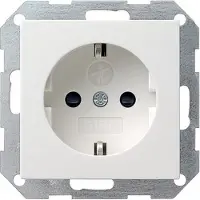 Gira Schuko-Steckdose System 55 Reinweiß