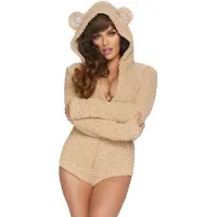 Leg avenue Fluffiger Teddy Romper