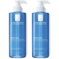 La Roche-Posay Effaclar Schäumendes Reinigungsgel bei unreiner, fettiger Haut 2x400 ml Gel