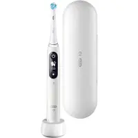 Oral-B Oral B IO Series 6 White Bluetooth ZahnbÃ1/4rste, Timer, Ladestandsanzeige