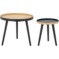 Bloomingville Cappuccino Couchtisch 2er Set