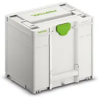 Festool SYS3 M 337, Werkzeugkasten, Grün, Weiß, 32,4 l, 40 kg, Auto, 296 mm