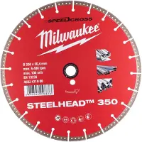 Milwaukee Diamanttrennscheibe DH STEELHEAD 350 mm