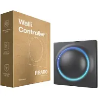 Fibaro FGWCEU-201-1-8, Kabellos, Z-Wave, Schwarz, Wand, 50 m, CE