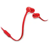 JBL In Ear Kopfhörer Tune 160 Rot mit Mikrofon 35mm Klinke Bass Sound