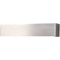 LINDBY Ranik 40 LED Wandleuchte Alu - , Ranik, Metallisch, für Flurbereich, Metall, Modern