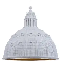 Seletti Cupolone-Lampe weiß Ø45cm