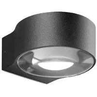 LIGHT-POINT Orbit W1 Wandleuchte 3000K Black - , dimmbar, Schwarz, für Wohnzimmer, Aluminium