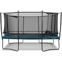 North Rechteckige Trampolin Legend 460x310 cm mit Sicherheitsnetz