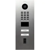 DoorBird D2102FV, Silber, IP65, Tasten, Senkrecht, Outdoor, HTTP, HTTPS, SSL/TLS, Bonjour, DNS, RTSP, RTP, TCP, UDP, RTCP, ICMP, DHCP, ARP, SIP, DTMF (RTP...