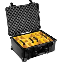 Peli 1564 (1560 + Trennwand-Set Schwarz)