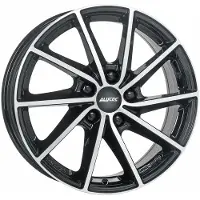 Alutec 15 Zoll Alufelge Singa 15"x6" 4x108 PCD ET23 65.10mm Felge Matt Schwarz Frontpoliert