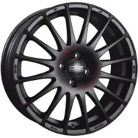 OZ RACING ALUFELGE SUPERTURISMO GT 8x18 5x112 ET 50 MATT BLACK RED LETTERING