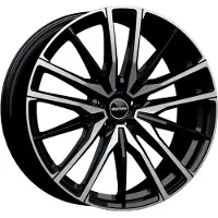 Gmp 21 Zoll Alufelge sparta 21"x9.5" 5x112 PCD ET37 66.6mm Felge Schwarz