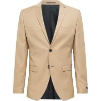 Jack & Jones 12141107, Elasthan, Polyester, Wolle, Beige