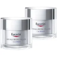 Eucerin Hyaluron-Filler Tagespflege für trockene Haut Doppelpack 2x50 ml Tagescreme