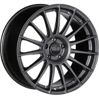 OZ RACING ALUFELGE SUPERTURISMO LM 8.5x19 5x112 ET 44 MATT GRAPHITE SILVER LETTERING