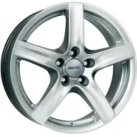 Alutec 15 Zoll Alufelge Grip 15"x6" 4x108 PCD ET25 65.10mm Felge Silber
