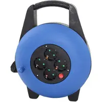 Silver Sanz 8810 4 Outlets 10 M Kabeltrommel