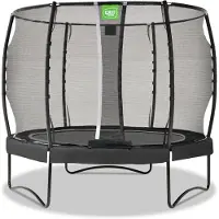 Exit Allure Premium Trampolin ø305cm, auf Beinen, Rund, Schwarz