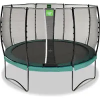 Exit Allure Classic Trampolin ø366cm, auf Beinen, Rund, Grün