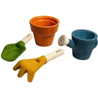 PlanToys Holzspielzeug Gartenbau-Set