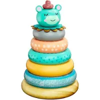 Barbo Toys Wooden tower Pyramid Forest Friends