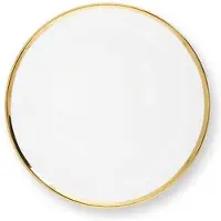 Vt wonen Frühstücksteller vtwonen White Gold 20 cm (2er Set)