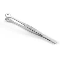 Hendi Pinzette Mit Runder Spitze Edelstahl 30cm