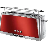 Russell Hobbs Luna Solar 23250-56 Toaster Rot One Size / EU Plug 220V Rot One Size
