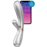 Satisfyer Hot Lover - App-gesteuerter Vibrator (silber)