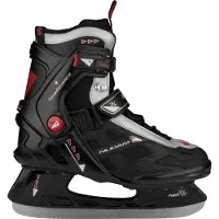 Nijdam Hockey skates 3352 Semisoft boot 42 Black/Silver