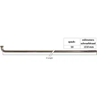 Sapim Leader Inox J-bend Speichen 100 Einheiten