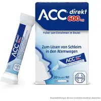 Acc direkt 600 mg Pulver zum Einnehmen im Beutel 20 St