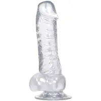 You2Toys Kristallklares Saugfuß-Dildo