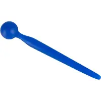 You2Toys - Dilator Sperm Stopper - kugelförmiger Silikon-Dilator (blau)