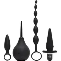 Fifty Shades of Grey Take It Slow - 4in1 Analkit (schwarz)