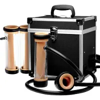XR Brands The Super Milker - Automatischer Deluxe-Masturbator (schwarz)