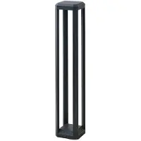 LUCANDE LED-Wegeleuchte Fery, anthrazit, Metall, 80cm, IP65