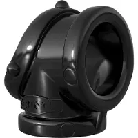 Fantasy C-ringz Fantasy Rock Hard - Penisring und Hodenstrecker-Ring (schwarz)
