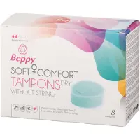 Beppy - Tampon für Geschlechtsverkehr während der Menstruation (8 Stk) - trocken