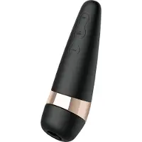Satisfyer Pro 3+ - Wasserdicht, Akku-Klitorisstimulator (schwarz)