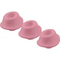 Womanizer Premium Eco - Ersatzaufsatz-Set - Pink (3 Stk.) - M