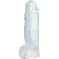 You2Toys Clear Big Dong - riesiger Jelly-Dildo (21,5 cm)