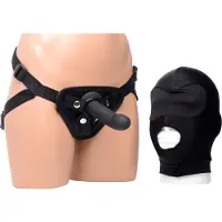 Master Series Mistress FemDom Pegging-Set - Schwarz