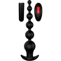 Dream Toys Cheeky Love - Akku Funkperlen-Analvibrator (schwarz)