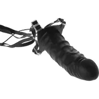 Malesation Homeboy Hollow Strap-On-Vibrator - Schwarz