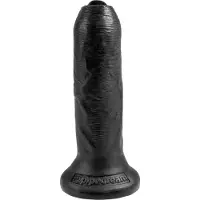 King Cock 6 - realistische Dildo (15 cm) - natur